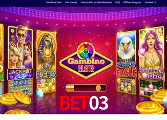 Descubra o Mundo do Cassino Online com bet03